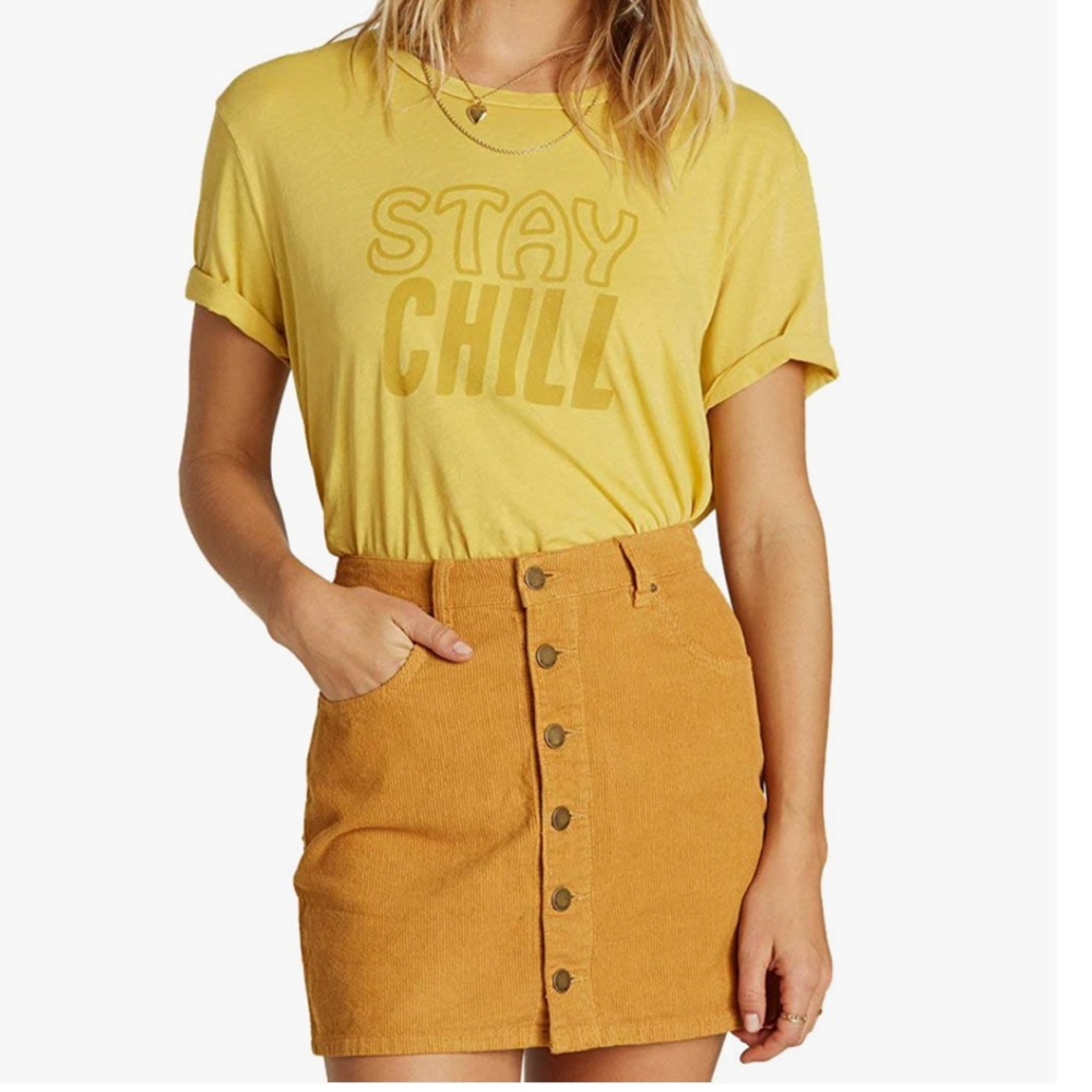 BILLABONG WOMEN’S CORDUROY SKIRT